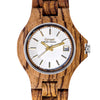 Zebrawood/White Dial