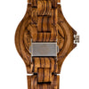 Zebrawood/White Dial