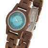 Walnut/Teal